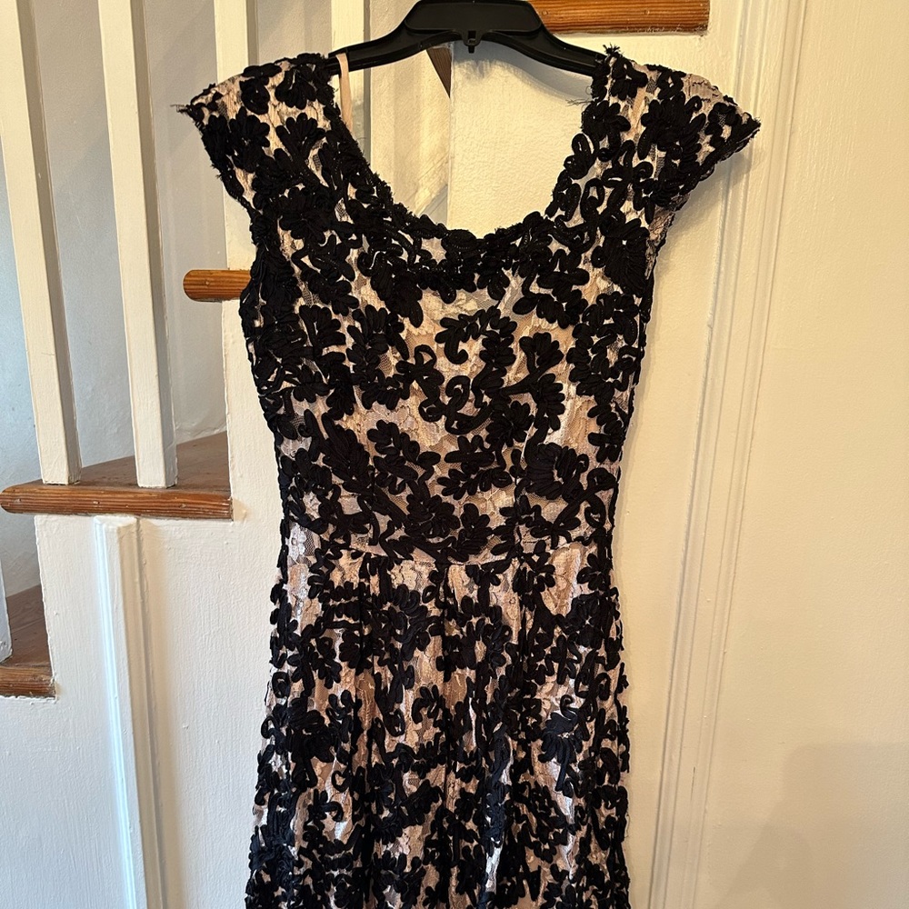 Yoana Baraschi black and nude dress 4